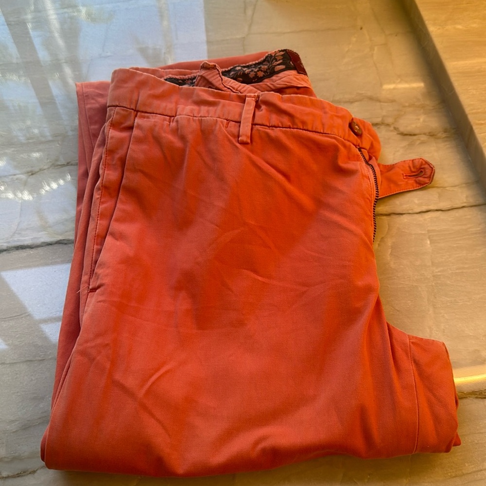 Mason’s Clothing New York Reddish Men’s Flat Front Pant